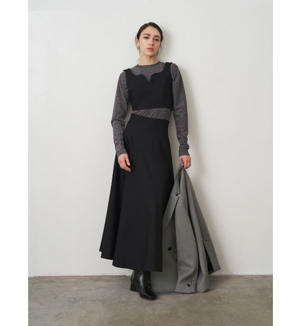 ELENDEEK「HIGH WAIST FLARE SK」|スカート|