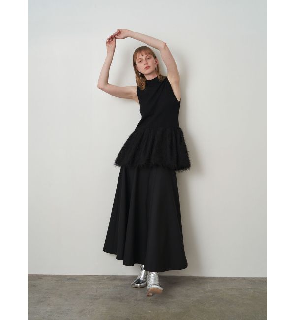 ELENDEEK「HIGH WAIST FLARE SK」|スカート|