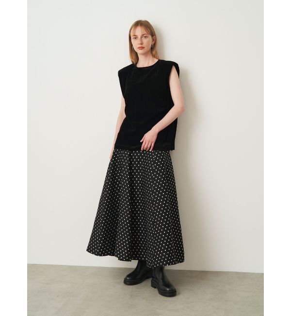 ELENDEEK「HIGH WAIST FLARE SK」|スカート|