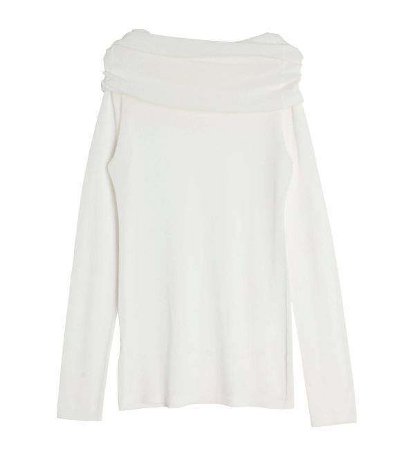 ELENDEEK「SHEER KNIT OFF SHOULDER」|ニット・セーター|