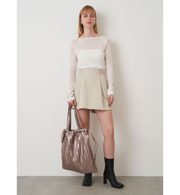 ELENDEEK「PLEATS TOTEBAG」|トートバッグ|