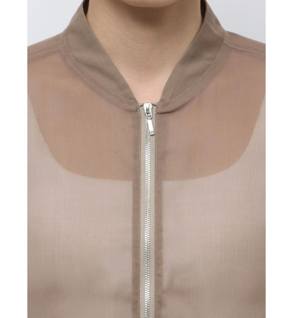 ELENDEEK「OVER SIZE SHEER BZ」|ブルゾン・スタジャン|