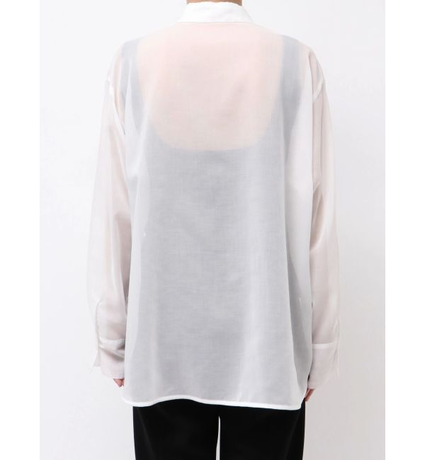 ELENDEEK「OVER SIZE SHEER SH」|シャツ・ブラウス|