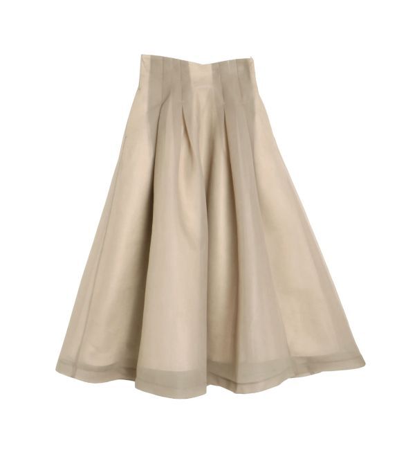 ELENDEEK「MESH BONDING FLARED SK」|スカート|