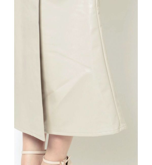 RESEXXY「スコッチボタンレイヤードスカート」|スカート|