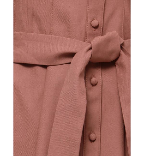 RESEXXY「アシメカラーシャツミニワンピース」|ワンピース|