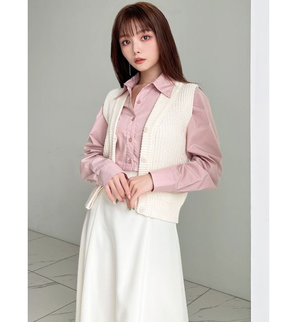 RESEXXY「ルーズニットベスト」|ベスト・ジレ|