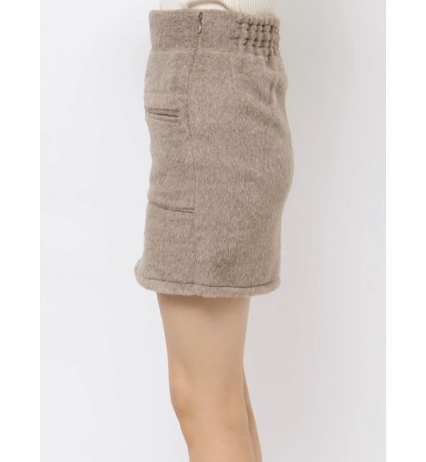 RESEXXY「シャギーミニスカート【セットアップ着用可能】」|スカート|