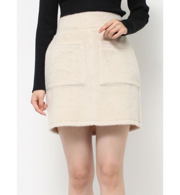 RESEXXY「シャギーミニスカート【セットアップ着用可能】」|スカート|