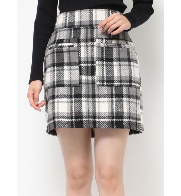 RESEXXY「シャギーミニスカート【セットアップ着用可能】」|スカート|