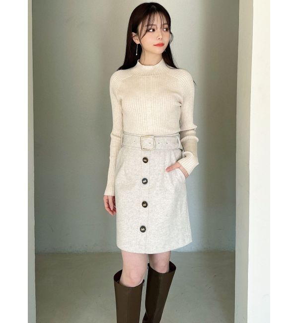 RESEXXY「ラグランベーシックニット」|ニット・セーター|