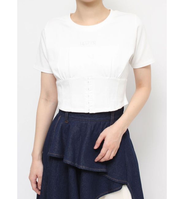 RESEXXY「コルセットTシャツ」|Tシャツ・カットソー|
