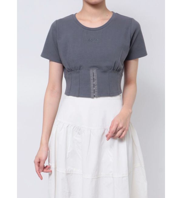 RESEXXY「コルセットTシャツ」|Tシャツ・カットソー|