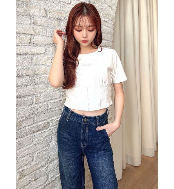 RESEXXY「コルセットTシャツ」|Tシャツ・カットソー|
