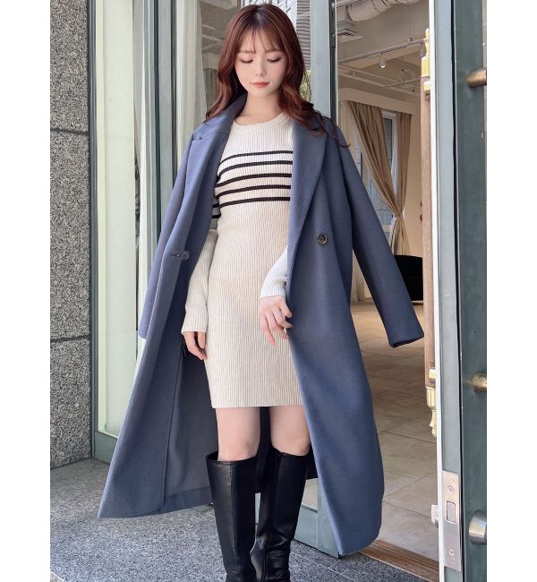 RESEXXY「ショルダーオープンタイトニットワンピース」|ワンピース|