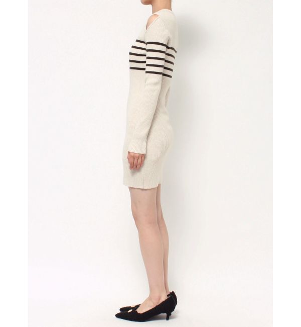 RESEXXY「ショルダーオープンタイトニットワンピース」|ワンピース|