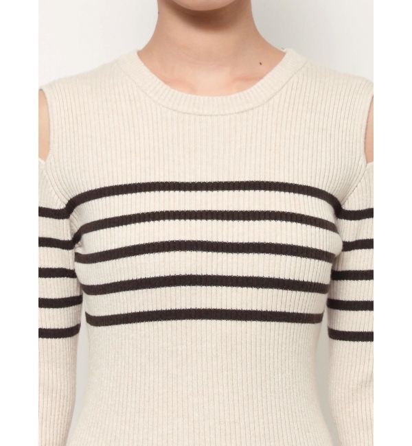 RESEXXY「ショルダーオープンタイトニットワンピース」|ワンピース|