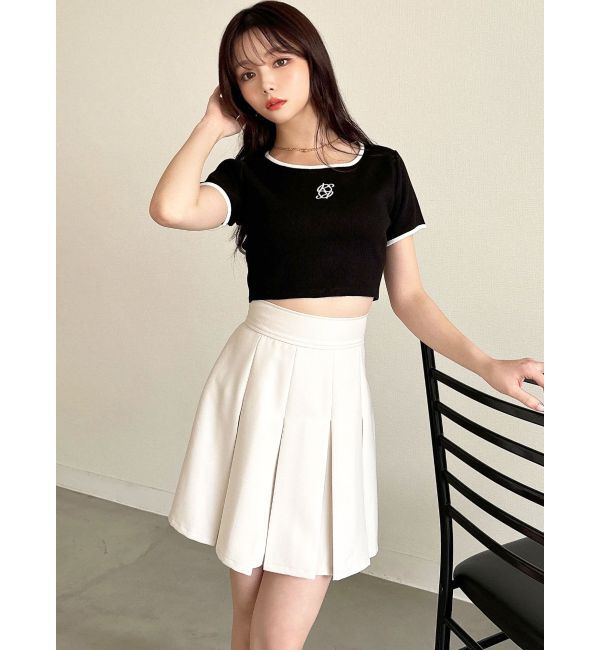 RESEXXY「プリーツデザインミニスカート」|スカート|