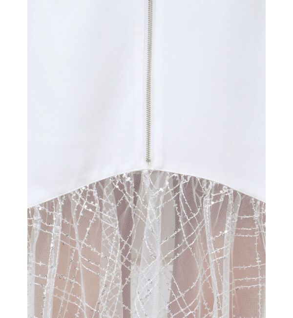 RESEXXY「スパンコールチュールZIPフレアスカート」|スカート|