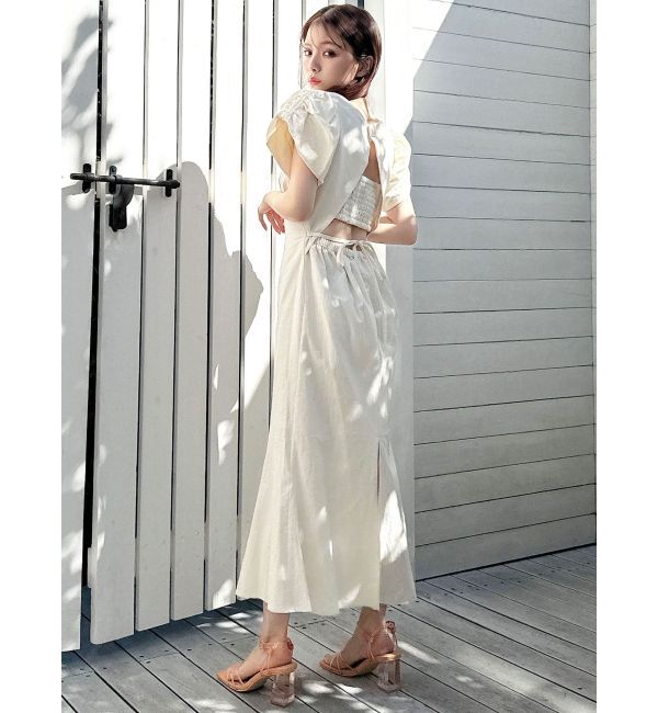 RESEXXY「バックリボンマーメイドワンピース」|ワンピース|