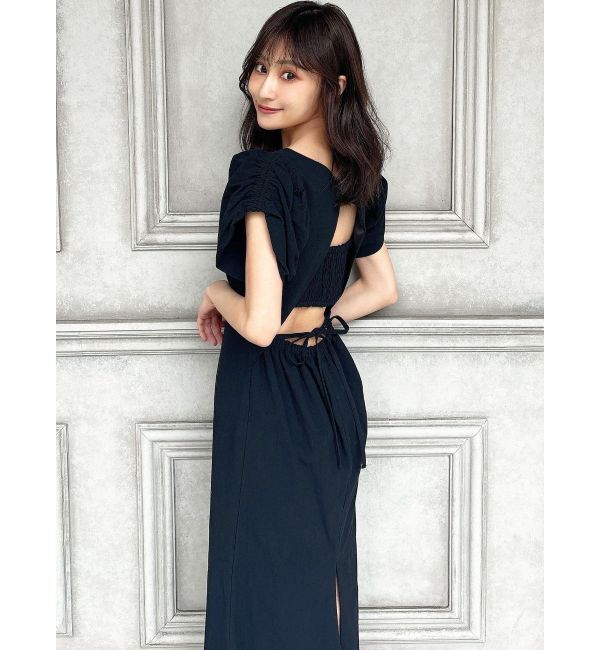 RESEXXY「バックリボンマーメイドワンピース」|ワンピース|