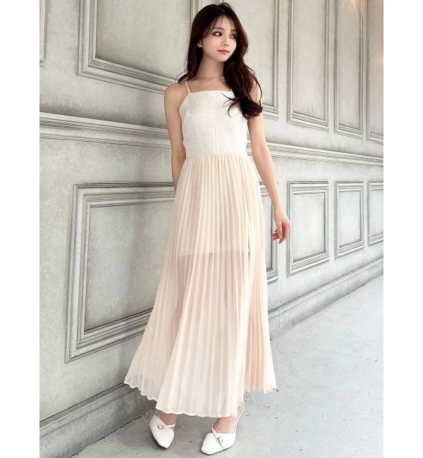 RESEXXY「ツイードレイヤードワンピース」|ワンピース|