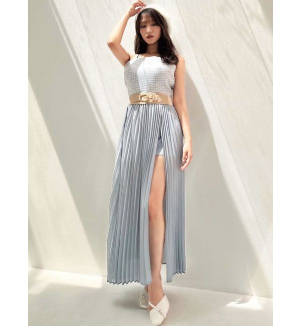 RESEXXY「ツイードレイヤードワンピース」|ワンピース|