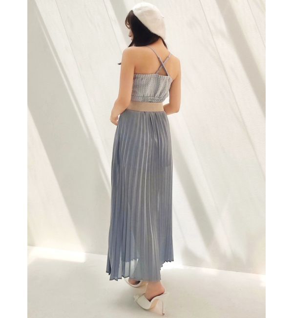 RESEXXY「ツイードレイヤードワンピース」|ワンピース|