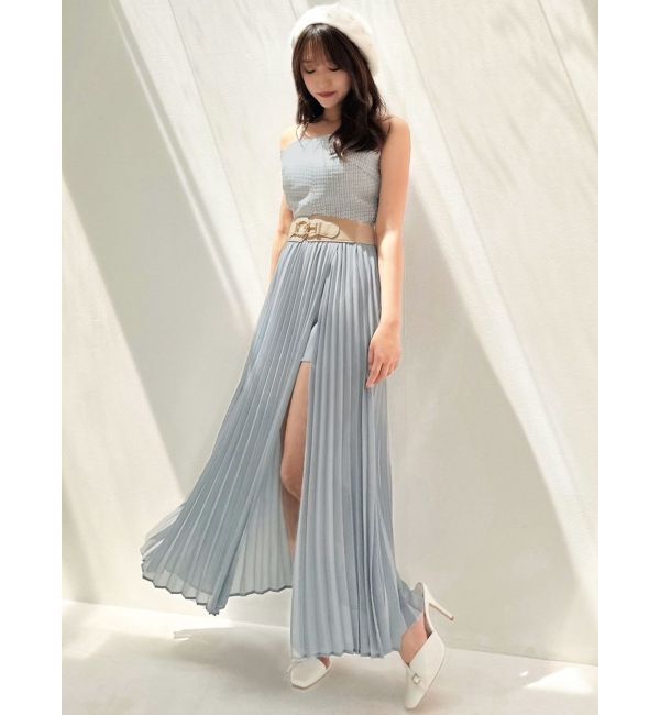 RESEXXY「ツイードレイヤードワンピース」|ワンピース|