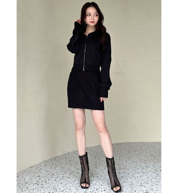 RESEXXY「カットリブコルセットスカート【セットアップ着用可能】」|スカート|