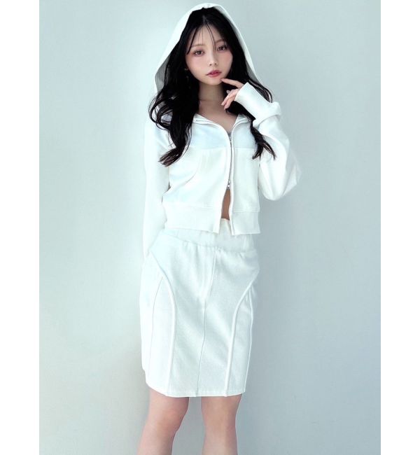 RESEXXY「カットリブコルセットスカート【セットアップ着用可能】」|スカート|