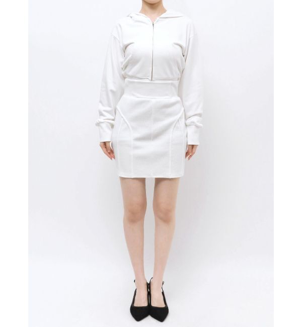 RESEXXY「カットリブコルセットスカート【セットアップ着用可能】」|スカート|