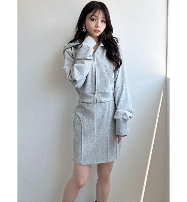 RESEXXY「カットリブコルセットスカート【セットアップ着用可能】」|スカート|