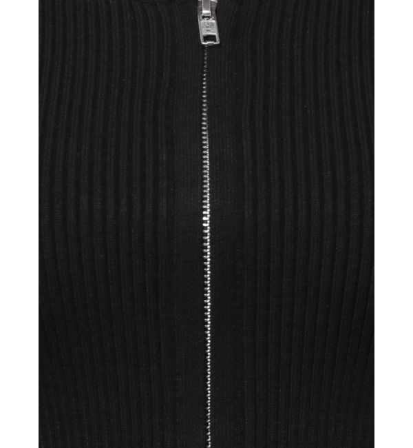 RESEXXY「ジップデザインクロップドニットトップス」|ニット・セーター|