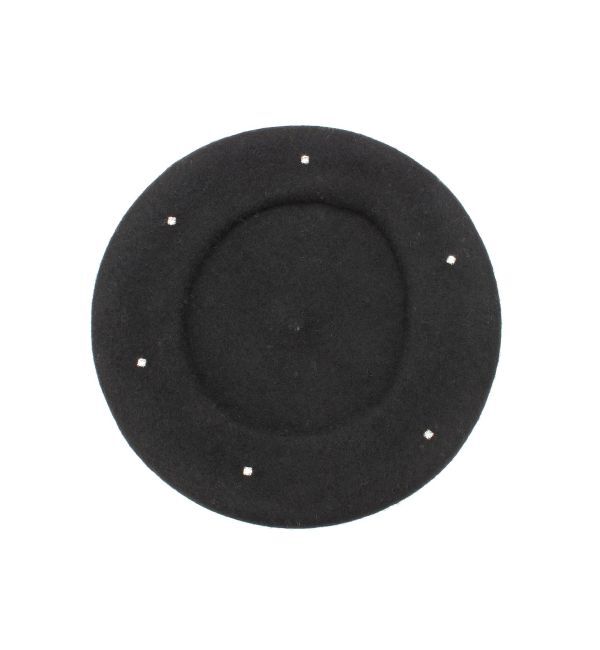 RESEXXY「ビジューポイントベレー帽」|ハンチング・ベレー帽|