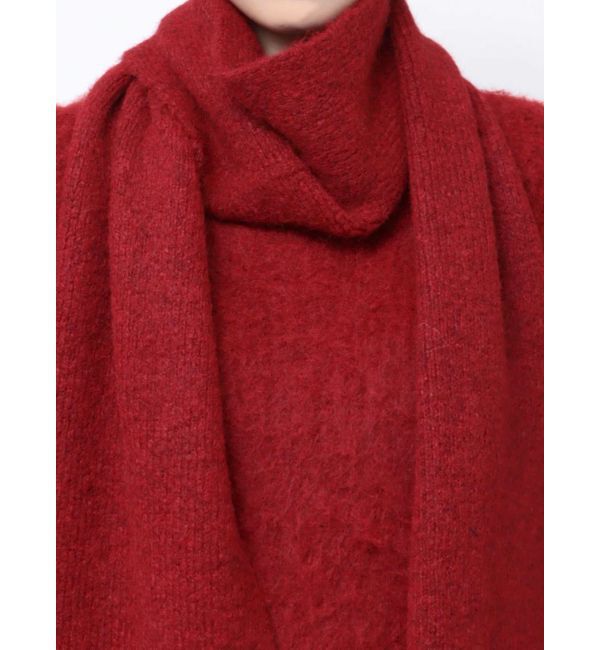 RESEXXY「ルーズマフラーニットチュニック」|ワンピース|