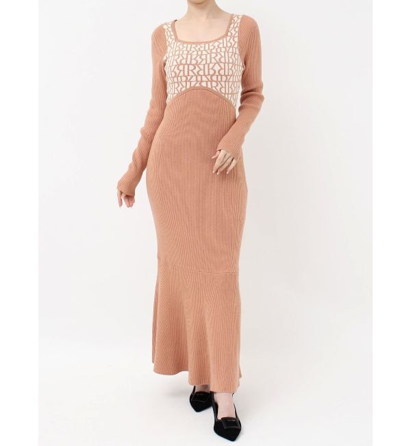 RESEXXY「ロゴジャカードマーメイドワンピース」|ワンピース|