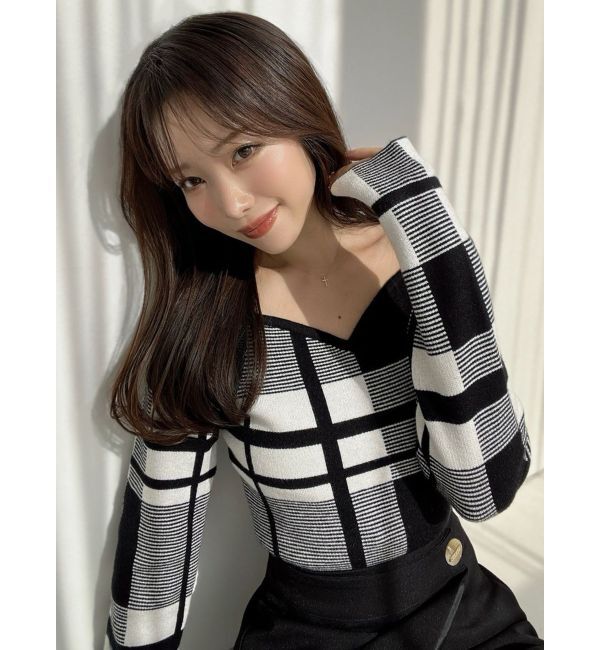 RESEXXY「ラグランニットトップス」|ニット・セーター|