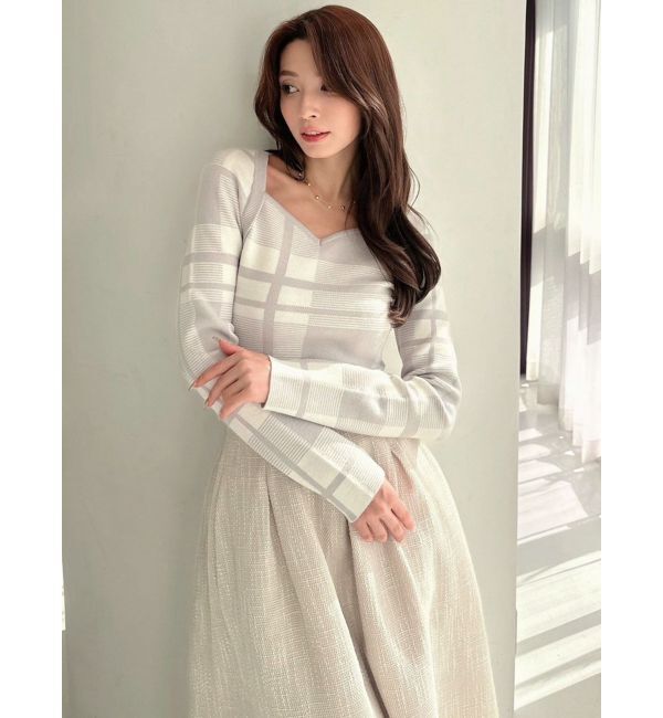 RESEXXY「ラグランニットトップス」|ニット・セーター|