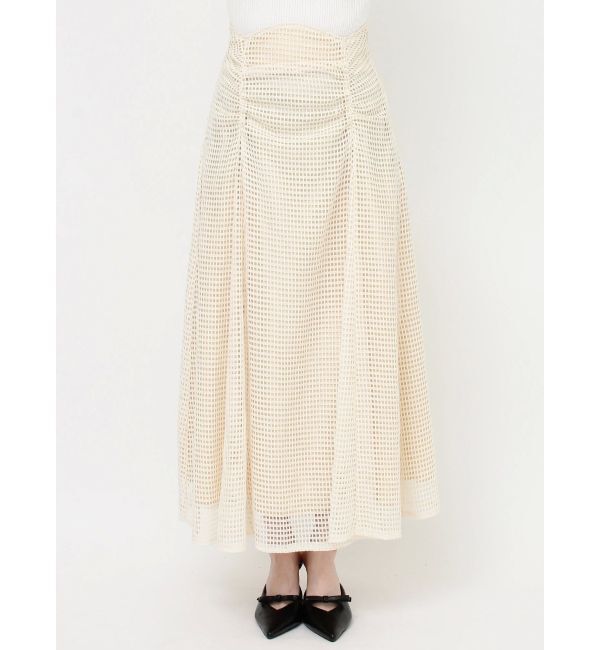 RESEXXY「ギャザーレースフレアスカート」|スカート|