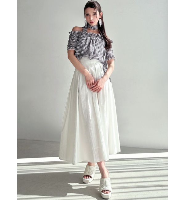 RESEXXY「チョーカーコンビブラウス」|シャツ・ブラウス|