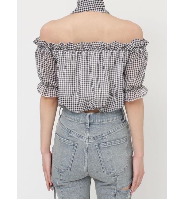 RESEXXY「チョーカーコンビブラウス」|シャツ・ブラウス|