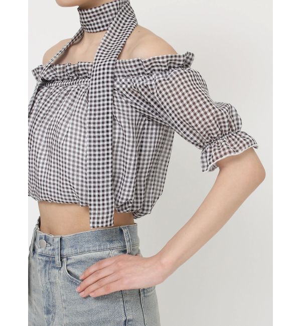 RESEXXY「チョーカーコンビブラウス」|シャツ・ブラウス|