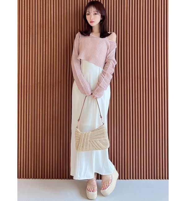 RESEXXY「Iラインキャミワンピース【セットアップ着用可能/ピンクWEB限定カラー】」|ワンピース|