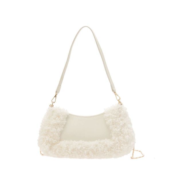 RESEXXY「カールフェイクファーコンビハンドバッグ」|その他|