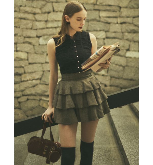 RESEXXY「ビーズビックフラワーピアス」|ピアス|