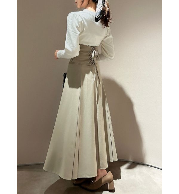 dazzlin「メッセージスカーフメニーウェイトップス」|ニット・セーター|