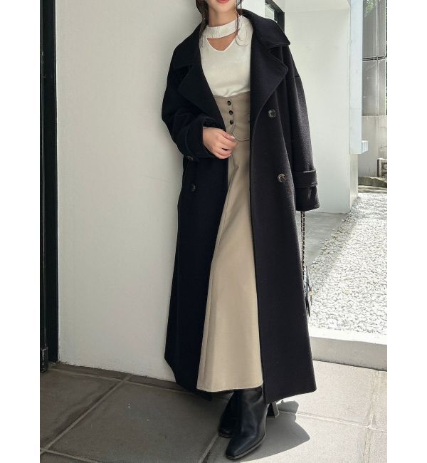 dazzlin「メッセージスカーフメニーウェイトップス」|ニット・セーター|