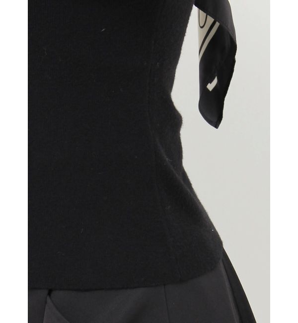 dazzlin「メッセージスカーフメニーウェイトップス」|ニット・セーター|