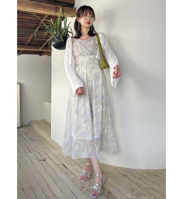 dazzlin「ホックデザインニットカーデ」|カーディガン|